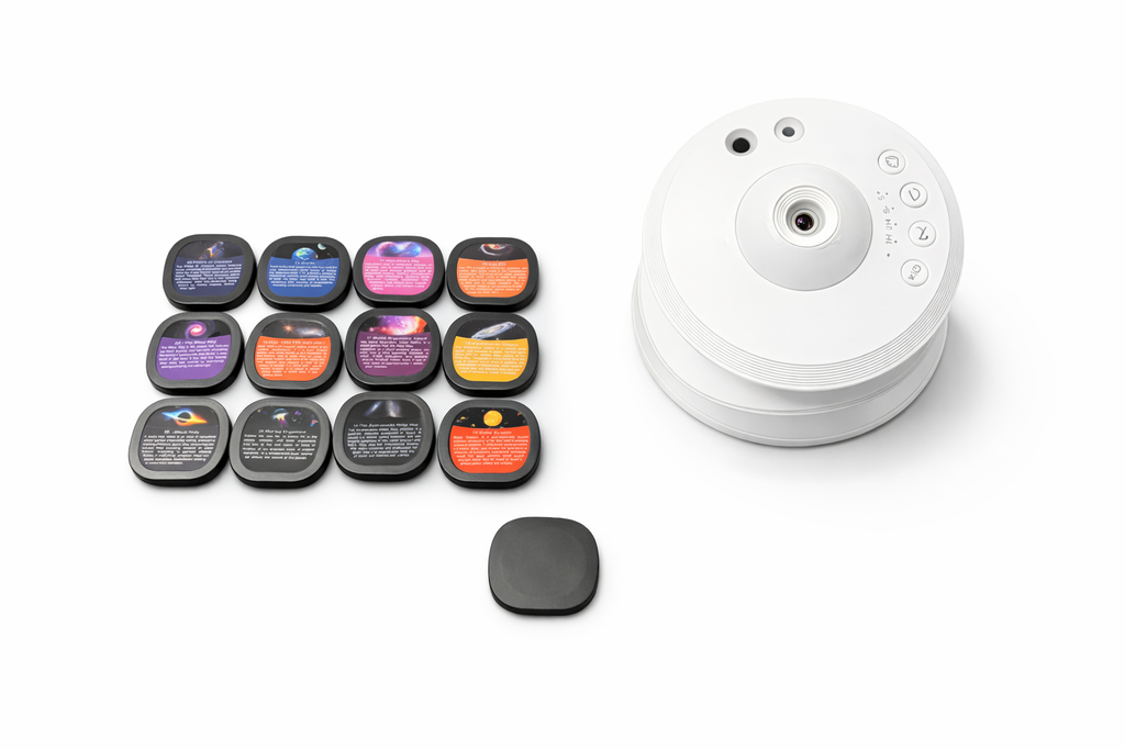 Aurora Star and Galxy Projector (White)