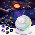 Aurora Star and Galxy Projector (White)